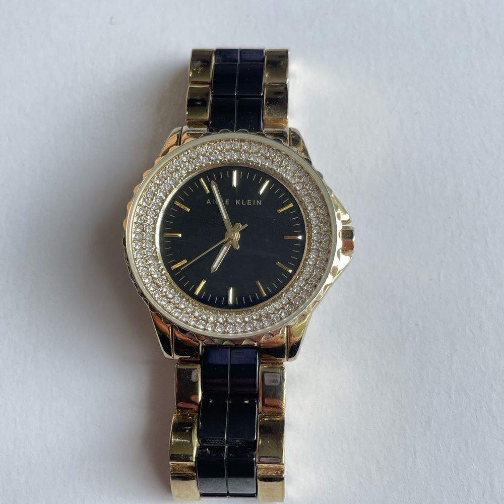Anne Klein Crystal Accented Watch
